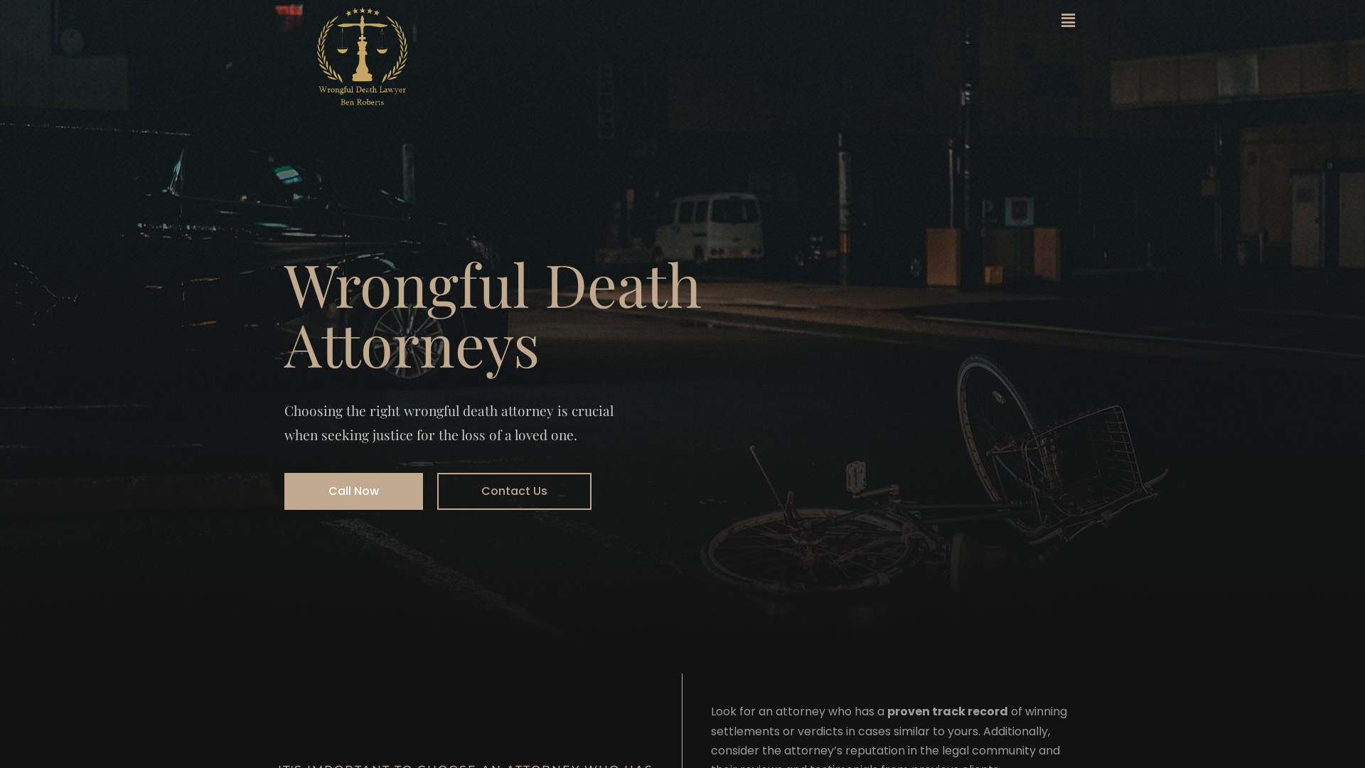 Wrongful Death Lawyer Ben Roberts